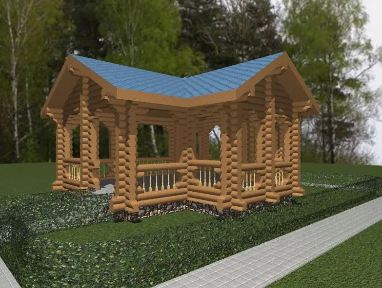 Беседка «Русская»