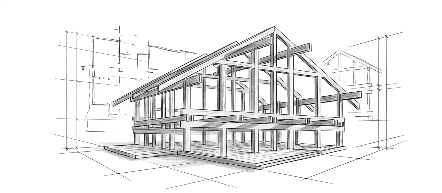 Каркас дома