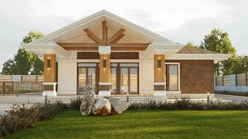 Кирпичный дом