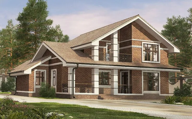 Кирпичный дом