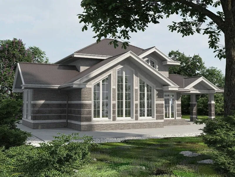 Кирпичный дом