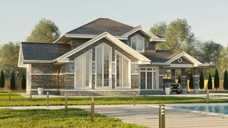 Кирпичный дом