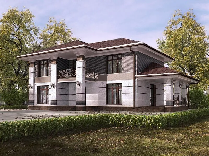 Кирпичный дом