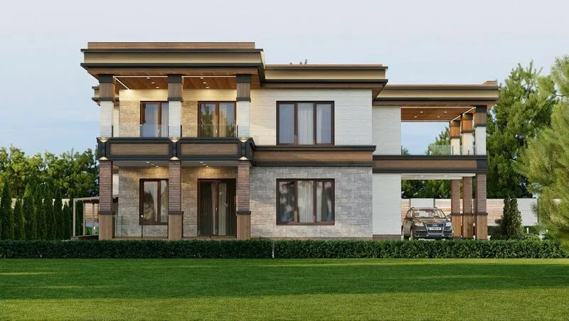 Кирпичный дом