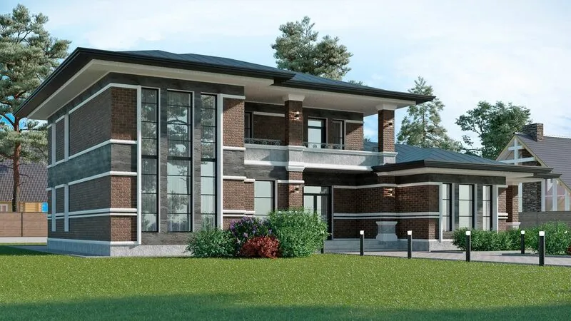 Кирпичный дом